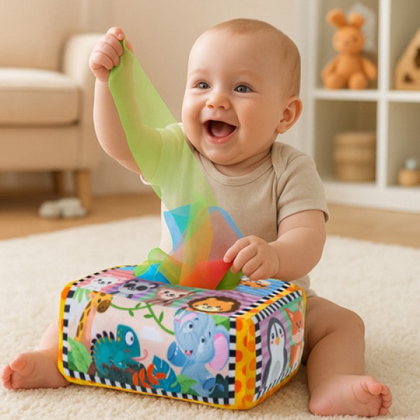 Attīstošais salvešu šķirotājs Kruzzel 26289-MAZUĻIEM (~0-5 gadi)-bebis.lv