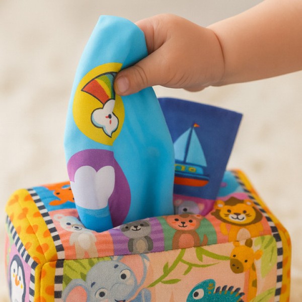 Attīstošais salvešu šķirotājs Kruzzel 26289-MAZUĻIEM (~0-5 gadi)-bebis.lv