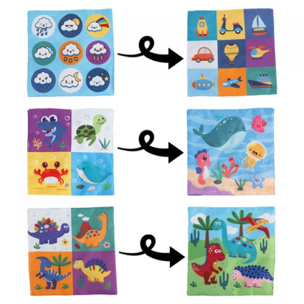 Attīstošais salvešu šķirotājs Kruzzel 26289-MAZUĻIEM (~0-5 gadi)-bebis.lv