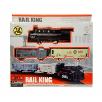 Dzelzceļš ar vilcienu RAIL KING Q8102