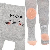 Колготки для ползания 68/74 RAB-0025 grey hello