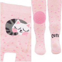 Колготки для ползания 68/74 RAB-0025 pink cat