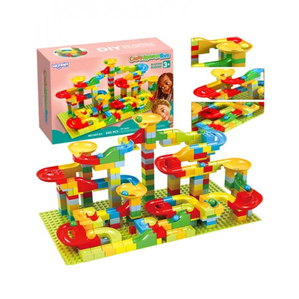 Ball Track-Slide for Balls 340 pcs., 51336-Rotaļlietas-bebis.lv