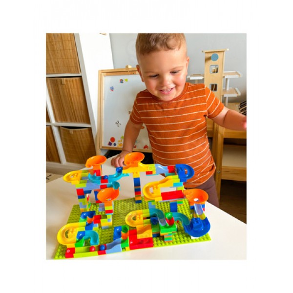 Ball Track-Slide for Balls 340 pcs., 51336-Rotaļlietas-bebis.lv