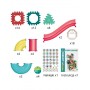 Magnetic Construction Blocks 3D-Ball Track 68 pcs., 54924-Rotaļlietas-bebis.lv