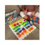 Montessori Puzzle Sorter Brain Training Numbers, Fugures 139 pcs-Rotaļlietas-bebis.lv