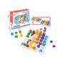Montessori Puzzle Sorter Brain Training Numbers, Fugures 139 pcs-Rotaļlietas-bebis.lv