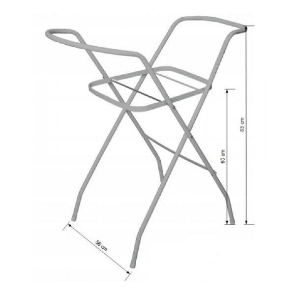 Statīvs vannai 102 cm Tega Baby DM-018 graphite Statīvs vannai 102 cm Tega Baby DM-018 graphite-Vannošana un peldēšana-bebis.lv