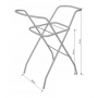 Statīvs vannai 102 cm Tega Baby DM-018 graphite Statīvs vannai 102 cm Tega Baby DM-018 graphite-Vannošana un peldēšana-bebis.lv