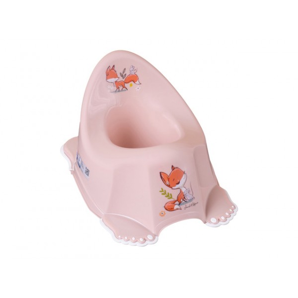 Горшок анатомический FOREST FAIRYTALE light pink FF-001-107-туалет ребёнка-bebis.lv