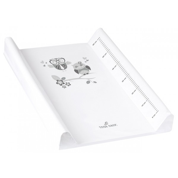 Пеленальный столик OWL white 50x70 cm SO-009-103-Купание и плавание-bebis.lv