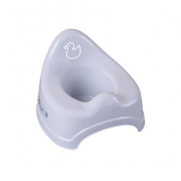 Children's potty DUCK light grey Tega Baby DK-091-122