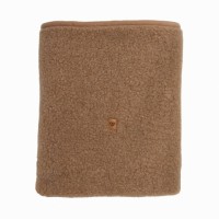Одеяло шерстяное RUNO brown 100x150 cm KN-006 Zaffiro