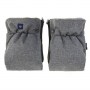 Guļammaiss+mufta iGROW 4.0 Grey Wool Premium Melange Grey-RATIŅI UN PIEDERUMI-bebis.lv