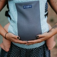 Ķengursoma CITY AIR beige leaves N27-019