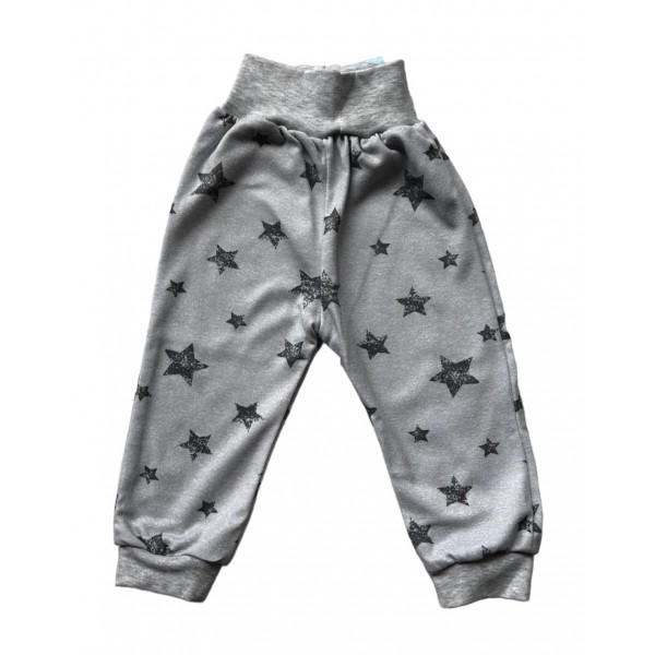 Biksītes Grey Stars 80 cm 0922-Bērnu apģērbi-bebis.lv