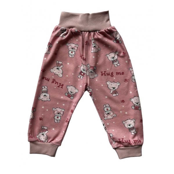 Biksītes Pink Teddy 80 cm 0922-Bērnu apģērbi-bebis.lv
