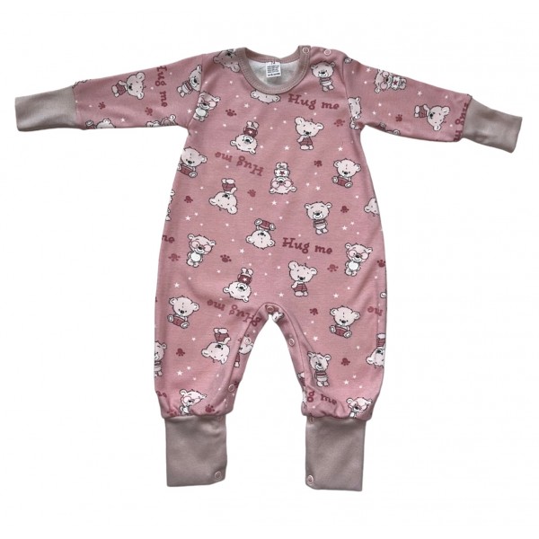 Rompers KAJTEK-Pink Teddy 80/86 cm 035-Bērnu apģērbi-bebis.lv