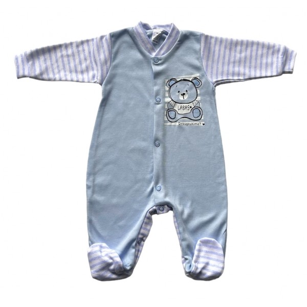Rompers SWEET BABY blue 56-74 cm 0421-Bērnu apģērbi-bebis.lv
