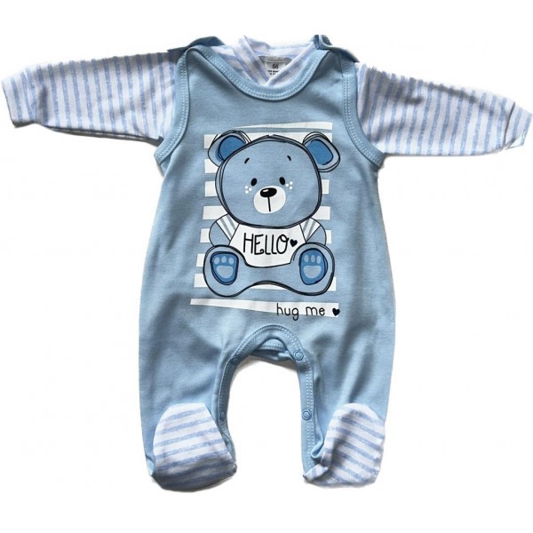 Komplekts SWEET BABY blue 0417-Bērnu apģērbi-bebis.lv