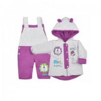 Komplekts siltināts ROGER 62 cm 04-534 violet