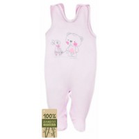 Rāpulis BEAR&Co bambusa 68 cm 05-934 pink