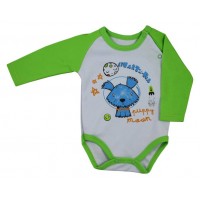 Боди PIMPUŠ green 68 cm 10-932