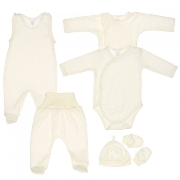 Комплект 6 эл. ECRU V10791-Детская одежда-bebis.lv