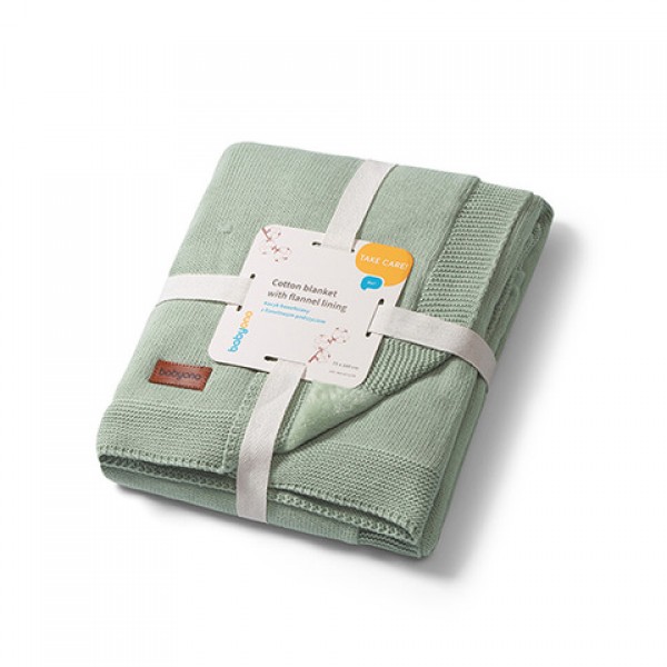 Adīta sega ar flaneļa oderi 1671/04-Gultas veļa un piederumi-bebis.lv