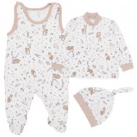 Komplekts ar cepurīti BEIGE DEERS 56 cm 24BP62F0YA