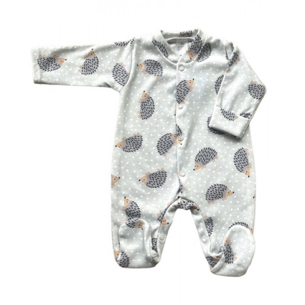 Rompers ar cimdiņu Hedgehog 50-56 cm (276)-Bērnu apģērbi-bebis.lv