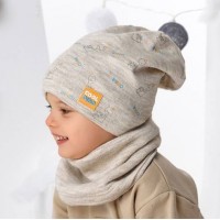 Шапка+снуд COOL DINO 50-52 cm 46-477