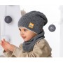 Cepure+snūds COOL DINO 50-52 cm 46-477-Bērnu apģērbi-bebis.lv