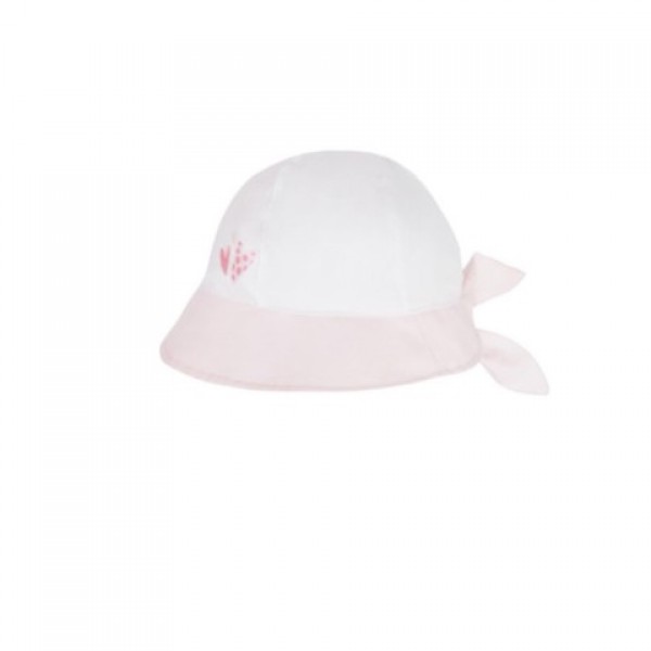 Vasaras cepure HEARTS (48-52 cm) 48-200-Bērnu apģērbi-bebis.lv