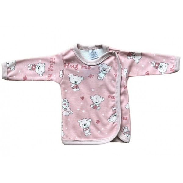 Zīdaiņu apakškrekliņš Pink Teddy 56 cm (498)-Bērnu apģērbi-bebis.lv