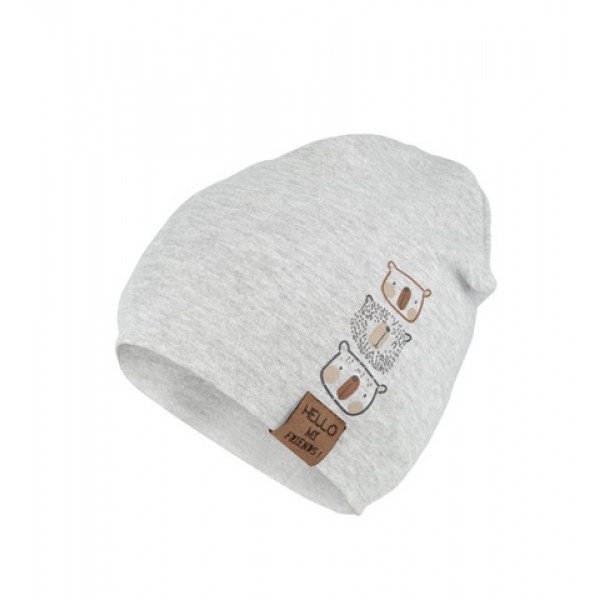Шапка HELLO MY FRIENDS 48/50 cm (50-051) Шапка HELLO MY FRIENDS 48/50 cm (50-051)-Детская одежда-bebis.lv