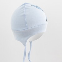 Baby cotton cap Happy ELEPHANT blue 56/62 cm (38/40) 56457