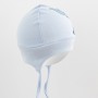 Baby cotton cap Happy ELEPHANT blue 56/62 cm (38/40) 56457-Children's clothing-bebis.lv