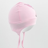 Baby cotton cap Happy ELEPHANT pink 56/62 cm (38/40) 56458