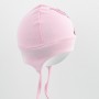 Baby cotton cap Happy ELEPHANT pink 56/62 cm (38/40) 56458-Children's clothing-bebis.lv