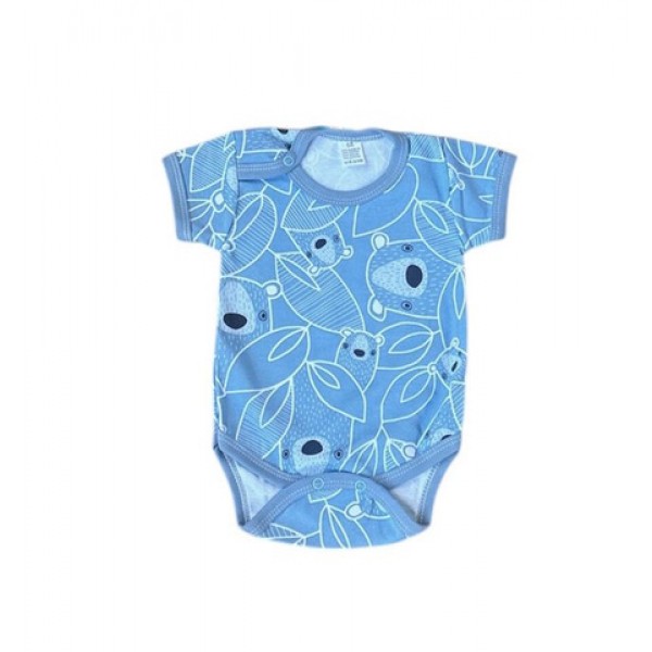 Bodijs ar īsām pied. 68 cm 746 blue bears Bodijs ar īsām pied. 68 cm 746 blue bears-Bērnu apģērbi-bebis.lv