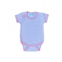 Bodijs ar īsām pied. 68 cm 746 pink stripes