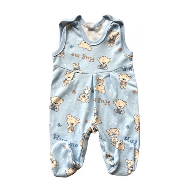 Rāpulis BABY Blue Teddy 50-56 cm (800)-Bērnu apģērbi-bebis.lv
