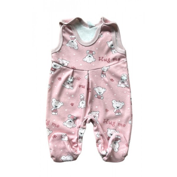 Rāpulis BABY-Pink Teddy 50-62cm (800)-Bērnu apģērbi-bebis.lv