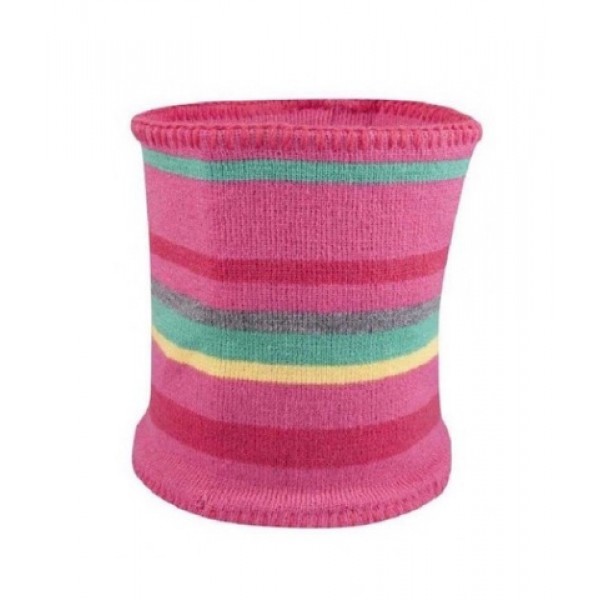 Šalle-snūds, divslāņu, GL-21 pink-Bērnu apģērbi-bebis.lv