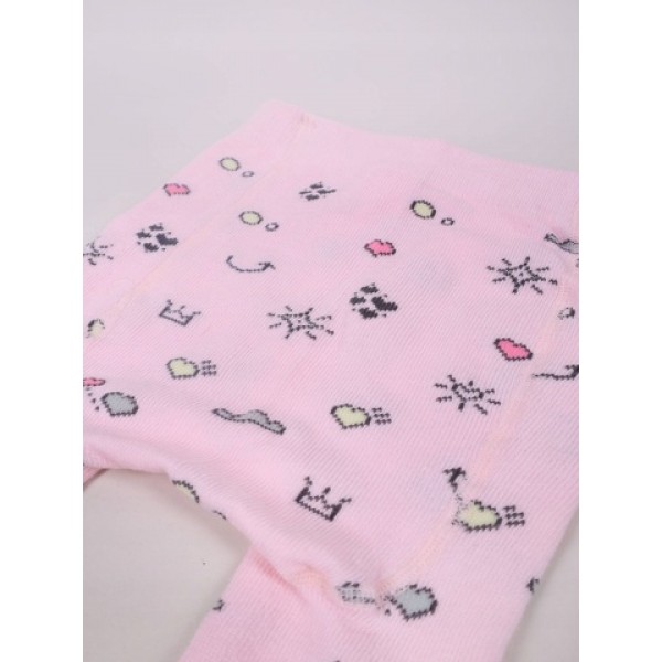 Колготки для ползания 86/92 cm RAB-0025 pink-носки, колготки, легинсы-bebis.lv