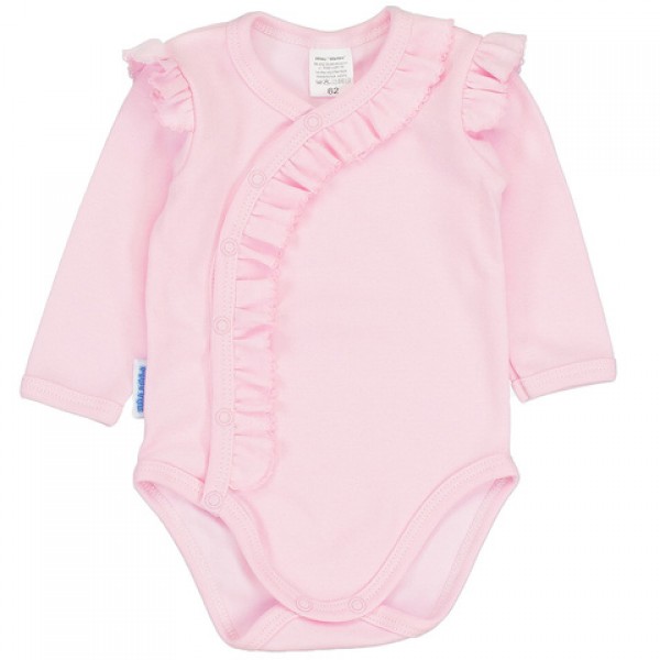 Bodijs rozā, ar volānu 62 cm-Bērnu apģērbi-bebis.lv