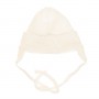 Cepurīte ar "ausīm" WHITE (40/62 cm) V4578-Bērnu apģērbi-bebis.lv