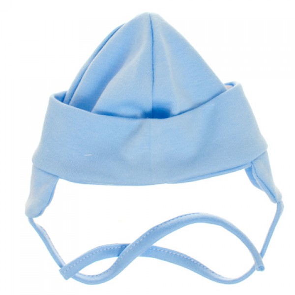 Cepurīte ar "ausīm" BLUE (40/62 cm) V4590-Bērnu apģērbi-bebis.lv