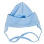 Cepurīte ar "ausīm" BLUE (40/62 cm) V4590-Bērnu apģērbi-bebis.lv